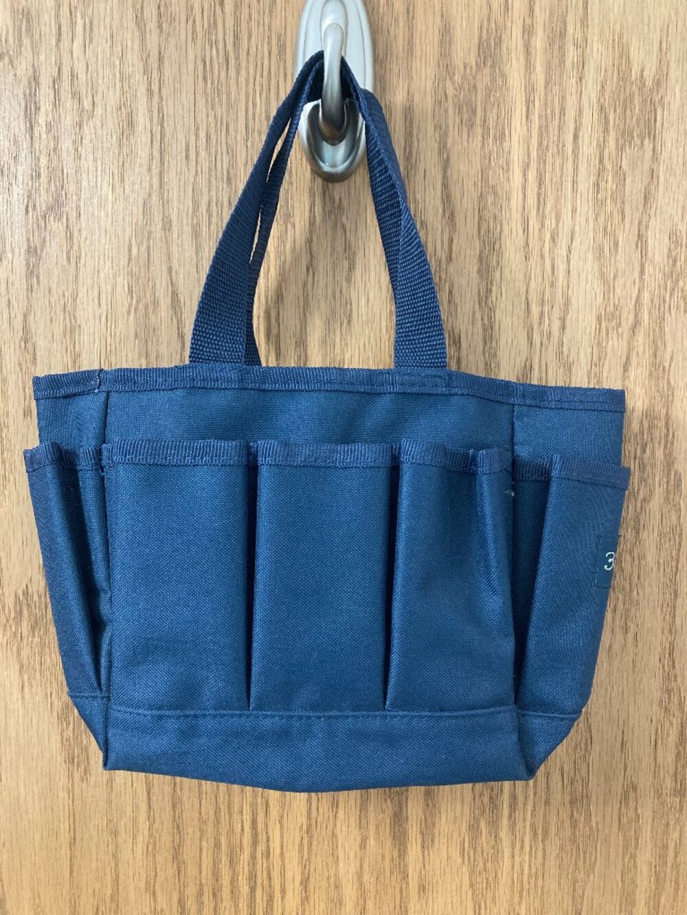 Thirty One Navy Tool Craft Organizer Tote Bag